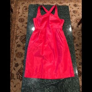J Crew Red Cocktail Dress, Size 8
